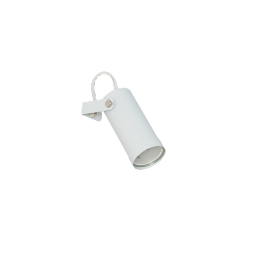 [111108] CABEZAL TUBO 1 LUZ DIAMETRO 50cmX 120cm GU10 BLANCO MICRO