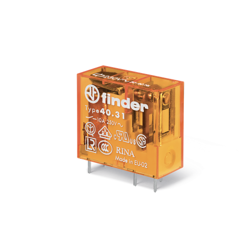 [112250] RELE 1 CONTACTO INVERSOR 12A, BOBINA 230VAC - Utiliza Zócalo 9503SPA