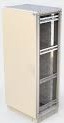 [112253] GABINETE MODULAR 1000X2000X400 C/BANDEJA SIN LATERALES   LINEA F50M