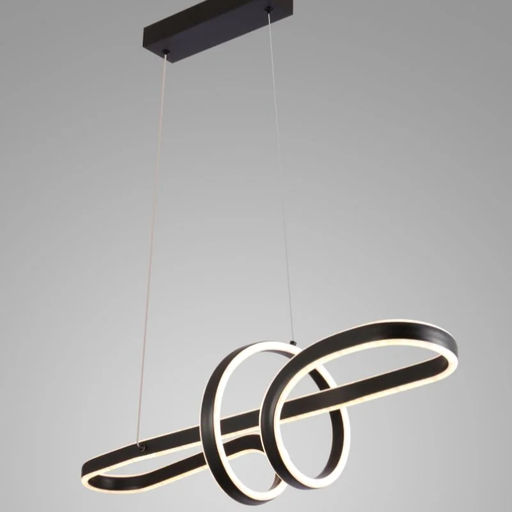 [112256] COLGANTE LED 84W NEGRO 800MM X 200MM   OL BLACK
