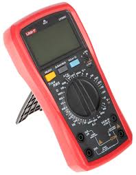 [*112285] MULTIMETRO DIG.   TRUE RMS 20A - 1000VDC/750VAC  Medición de resistencia, capacitancia, frecuencia y temp. -40°C ~1000°C. Buzzer para test de continuidad. Función NCV (voltaje sin contacto). Test de diodos. Apagado automático. Med. MAX/MIN.  CAT II 1000V/CAT III 600V