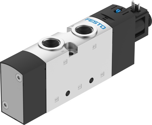 [VUVS-LT30-M52-MD-G38-F8-1C1] ELECTROVALVULA / 5/2 MONO / MUELLE MEC. / PILOTO INT. / ROSCA G3/8 / BOBINA 24VDC - P/ CONEC. TIPO C