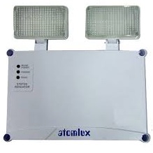 [*112802] LUZ EMERGENCIA AUTONOMA HERMETICA C/2 FAROS 120W   LED     C/BAT 2HS    IP65