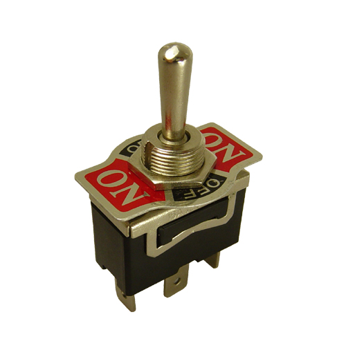 [112940] INTERRUPTOR LLAVE PALANCA SIMPLE ON-OFF-ON 10A 250V