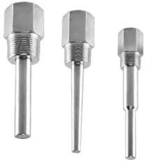 [*113242] TERMOVAINA PARA PT100. LARGO 150MM - DIAMETRO AGUJERO PT100 4MM. ROSCA PROCESOS MACHO 1/2" BSP - ROSCA INSERCION PT100 HEMBRA 1/2" BSP.  ( NOTA: No incluye la PT100, solo la termovaina.)