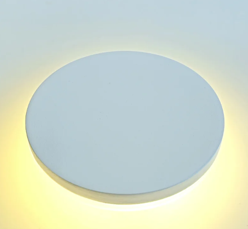APLIQUE LED DE PARED ASTRO REDONDO RETROILUMINADO 15W 3000K FUNDICIÓN DE ALUMINIO BLANCO Ø150MM