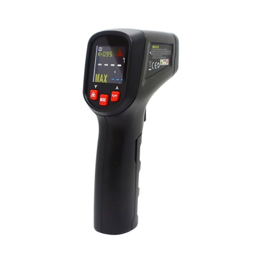 [TGF-400] TERMOMETRO IR DIGITAL TIPO PISTOLA DE EMISIVIDAD CONFIGURABLE. RANGO -50/400°C 