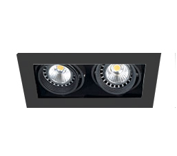 [113343] EMB P/DICRO 2X 50W VACIO LINEAL MOVIL NEGRO LORNA