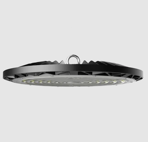[113355] COLGANTE EN INYECCION DE ALUMINIO TIPO GALPONERA 100W CON LEDS - IP65 - 165-245V 50Hz - 120 GRADOS - 6000K - 13000lm - >50.000hs.IMPORTANTE: Para usos industriales intensivos, en redes de alimentación con transitorios y contenido armónico, utilizar luminaria STAR PRO.
