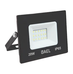 [113357] PROY LED  20W ULTRA DELGADO INYEC ALUM IP65 220VCA 2200lm 6000K LUZ DIA  50000HS MEDIDAS 110x130x31
