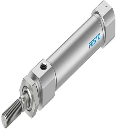 [DSNU-25-10-P-A-MA] CILINDRO / ISO 6432 / DOBLE EFEC. / EMB. 25MM / CARRERA 10MM / AMORT. TOPES ELAST. / VAST. M10X1,25 / CONEX. NEU. G1/8 / CONEX. AIRE AXIAL CULATA POST.