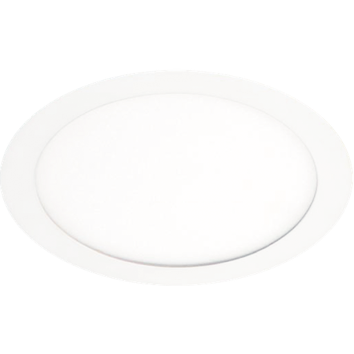 [113426] PANEL LED EMBUTIDO REDONDO / CIRCULAR  6W LUZ FRIA 6500K 30000HS DIAMETRO 118x26mm
