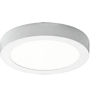 [113437] PLAFON REDONDO / CIRCULAR CON LED  6W LUZ CALIDA 3000K 123x35mm 30000Hs