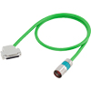 [*113505] Signal cable pre-assembled for incr. encoder with C/D tracks integrated into the motor 3x (2x0.14) C+4x 0.14+2x0.5 +4x 0.22 C Connector full thread M23 MOTION-CONNECT 800PLUS trailable UL/CSA DESINA Dmax=9.8 mm Length (m)= TYPE: 6FX8002-2CA31 LENGTH (M) = +0 +20 +9 +0.       6FX8002-2CA31-1CK0