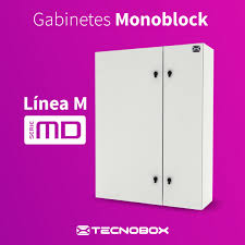 [*113536] GABINETE MONOBLOCK. L. PES. ESP. 1.6MM - 1200X 1800X 400MM - C/PLACA DE MONTAJE.   RAL 7035