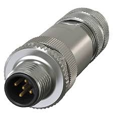 [AB-C5-M12MSB-PG9-SH-AU] CONECTOR M12  MACHO RECTO METALICO  CODIFICACION B  (PROFIBUS)