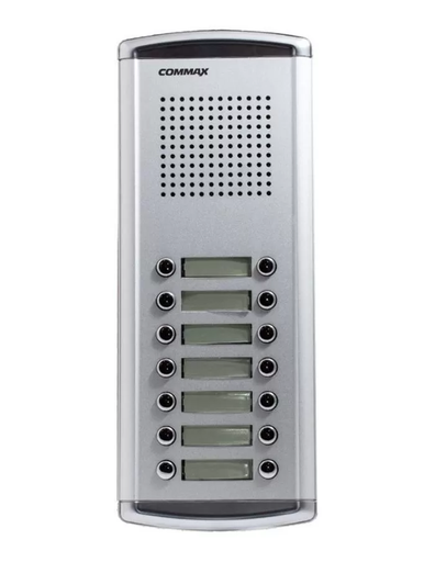 [114016] FRENTE MASTER BOTONERA 14 NROS Y AUDIO 316mm X 123mm