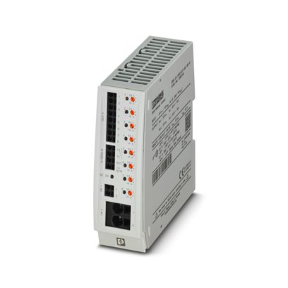 [CBM E8 24DC/0.5-10A NO-R] Interruptores de protección de hasta 8 aparatos electrónicos en 24VCC. RIEL DIN