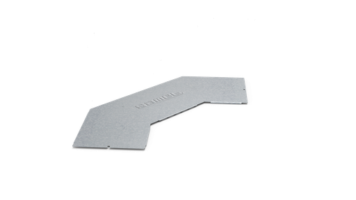 [114195] TAPA P/CURVA PLANA ESCALERA SMARTTRAY DE 300mm A 90º #22 ZINGRIP