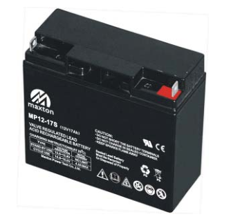 [114213] BATERIA ESTACIONARIA 12V 17AH ELECTROLITO ABSORBIDO  CICLO EXTENDIDO PARA UPS.  MEDIDAS 181x76x167mm