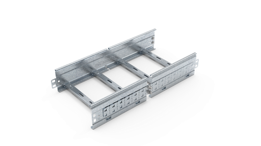 [114265] CURVA AJUSTABLE ESCALERA SMARTTRAY  300 ALA 90mm #18 GALVANIZADA EN CALIENTE