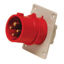 [*114361] POLARIDAD NEGATIVA TOMA HEMBRA DE EMBUTIR 16/380V 3P+T   16A   IP44 NUCLEO MACHO