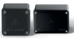 [114442] CAJA DE PASO ESTANCA PLASTICO 210X 210X 110MM NEGRA C/TAPA OPACA  IP65   PVC LINEA NERA