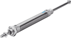 [DSNU-25-300-PPV-A-S2-K3] CILINDRO / ISO 6432 / DOBLE EFEC. / EMB. 25MM / CARRERA 300MM / AMORT. NEU. REGU. / P/ DETEC. POSI. / CONEX. NEU. G1/8 / DOBLE VASTAGO HUECO