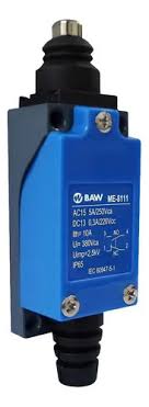 [ME-8111] LIMITE DE CARRERA A PISTON DE ACERO  10A  NA+NC  IP64 ME8111