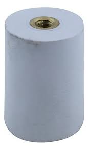 [ACIL 40] AISLADOR CILINDRICO POLIESTER  40MM     ROSCA 1/4