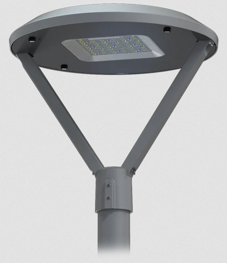 [114487] FAROLA DE INYECCION DE ALUMINIO Y DIFUSOR DE VIDRIO TEMPLADO CON LEDS 120W 5000K 15600LM IP65 220V 50HZ