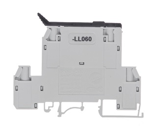 [BKND-520-LL060] BORNE DOBLE PISO PORTAFUSIBLE SECCIONABLE P/FUSIBLE DE 5X 20MM C/ INDIC. LUM. LED  12-60V AC/DC