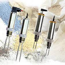 [*114790] Detector de nivel a horquilla vibratoria (para líquidos y sólidos), temperatura de trabajo -40 a 100°C, polaridad PNP, salida NA/NC configurable, conexión a proceso 1" BSP, alimentación 12 a 55 Vcc, conector DIN largo de horquilla 100mm